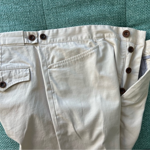Sid Mashburn Tex Sport Trouser in Stone AP all purpose twill. - Picture 5 of 10